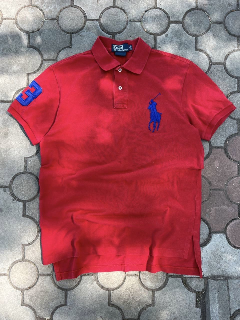 Polo Ralph Lauren Vintage Ralph Lauren Big Pony Polo Tee Size US M / EU 48-50 / 2 - 1 Thumbnail