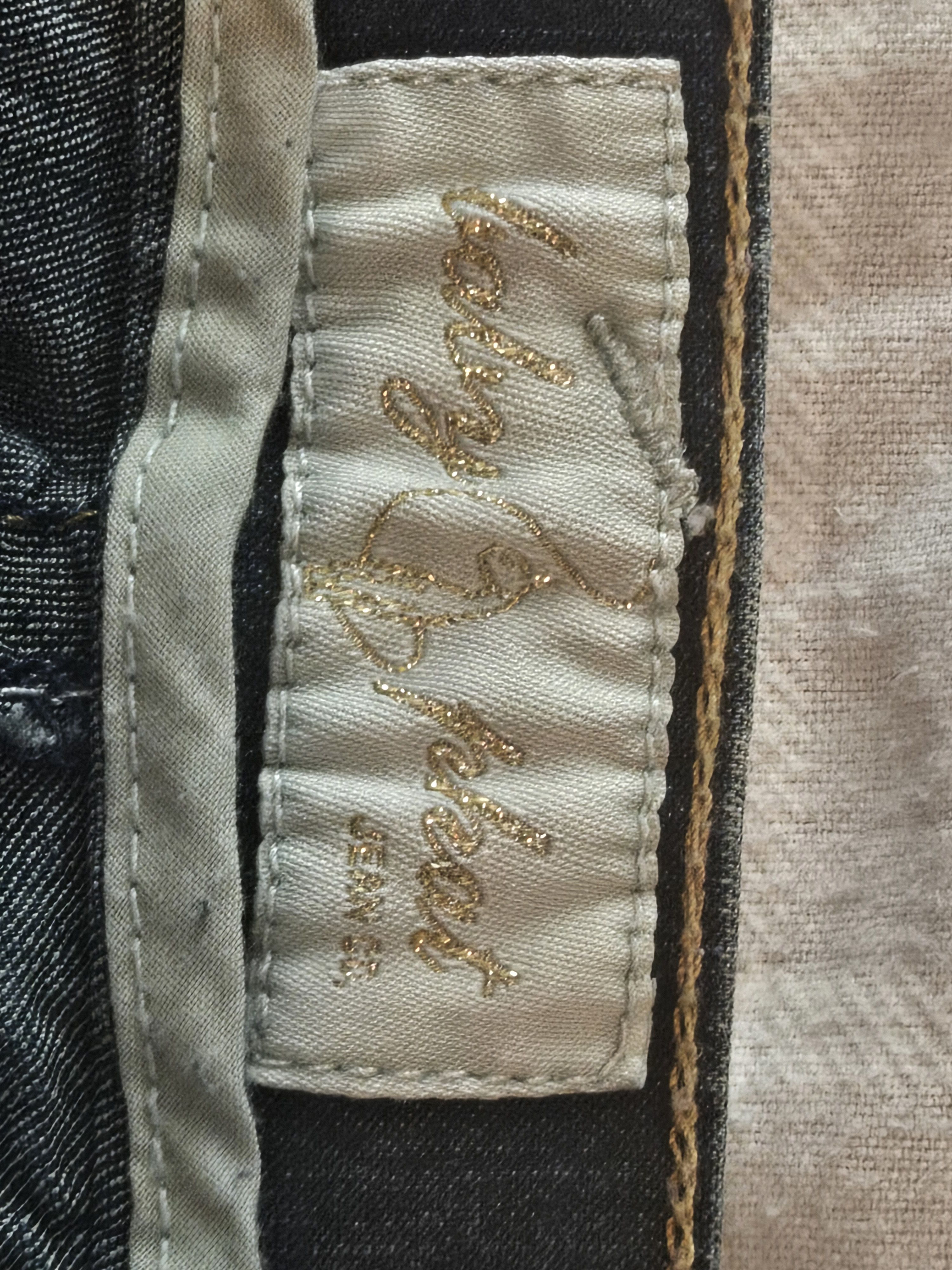 Other Vintage Baby Phat Rhinestone Cat Logo Bootcut Y2K Size 16 Size 38" / US 16 / IT 52 - 10 Thumbnail