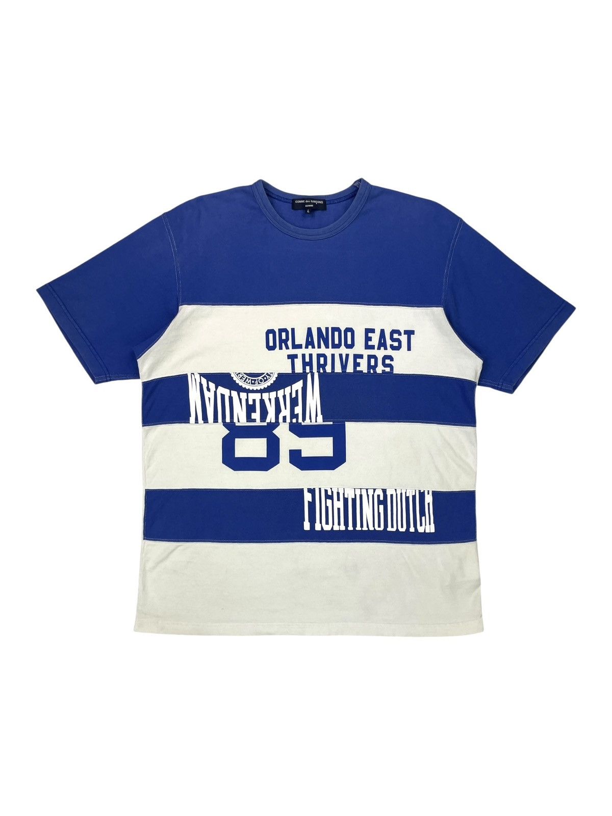 Comme des Garcons Homme Orlando East Thrivers Patchwork Cut & Sew T Shirt Size US L / EU 52-54 / 3 - 1 Thumbnail