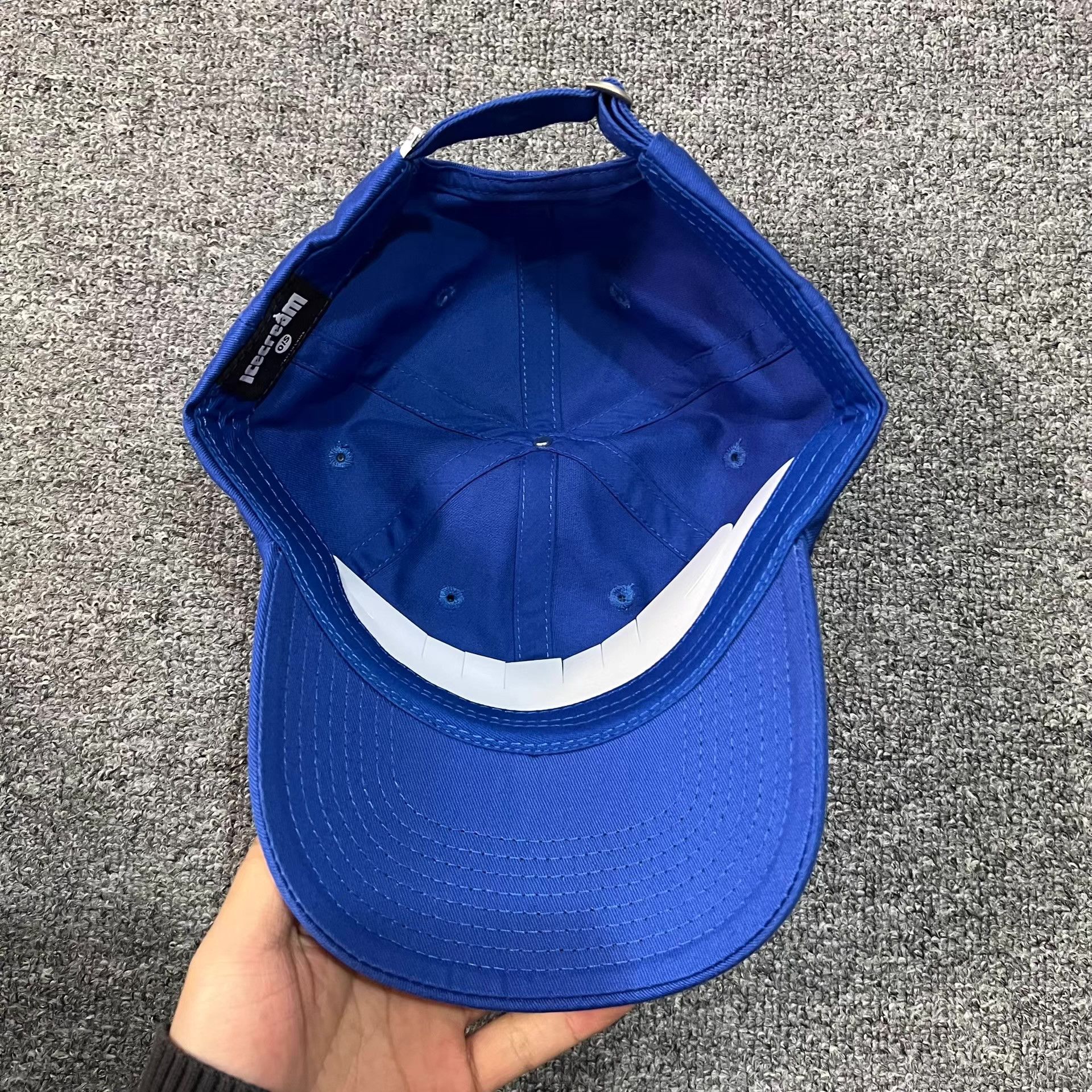 Billionaire Boys Club BBC ICECREAM Face Ice Cream Curved Brim Baseball Cap Q7 Size ONE SIZE - 3 Thumbnail