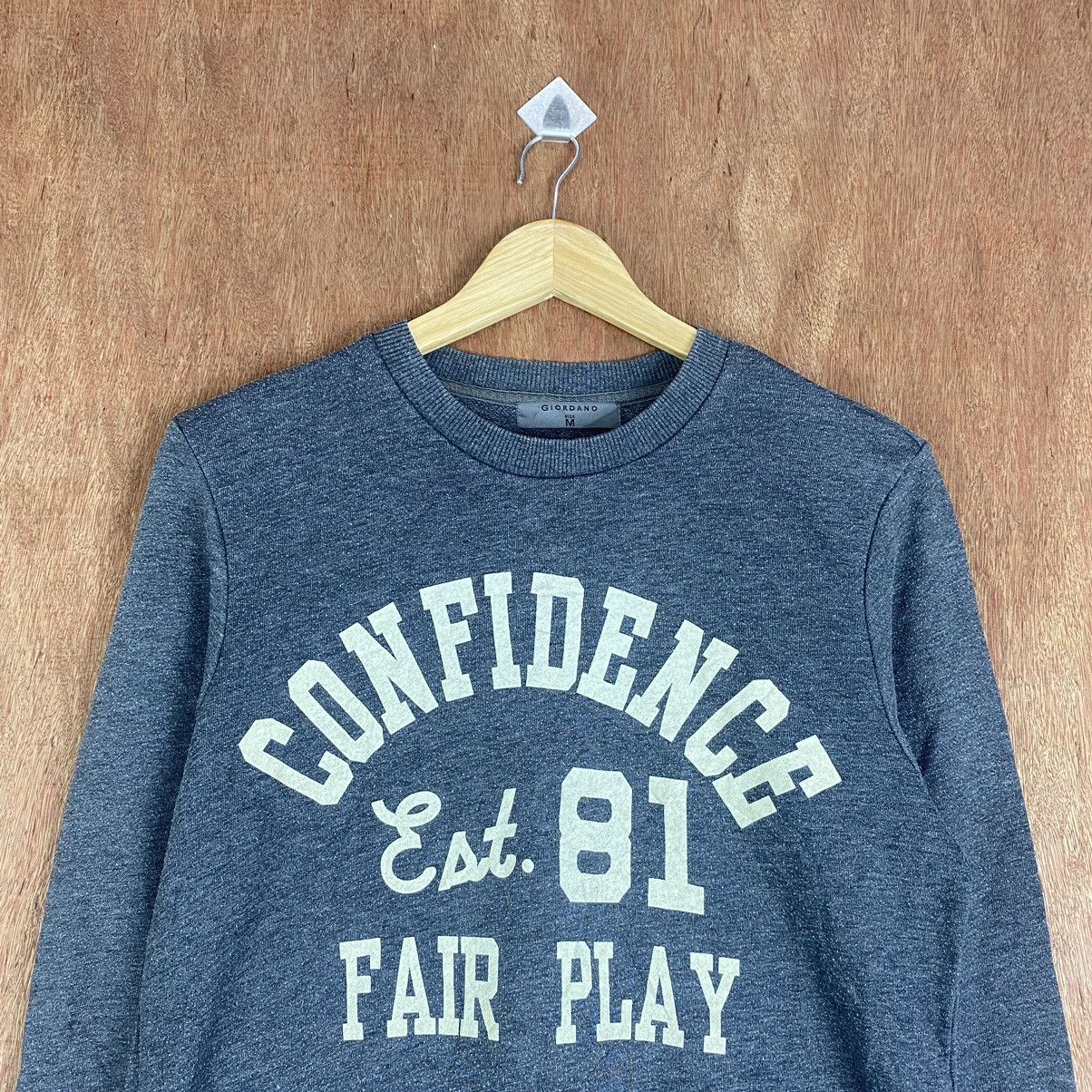 Giordano × Vintage Giordano 1981 Vintage Sweatshirt #K01564 Size US M / EU 48-50 / 2 - 9 Thumbnail
