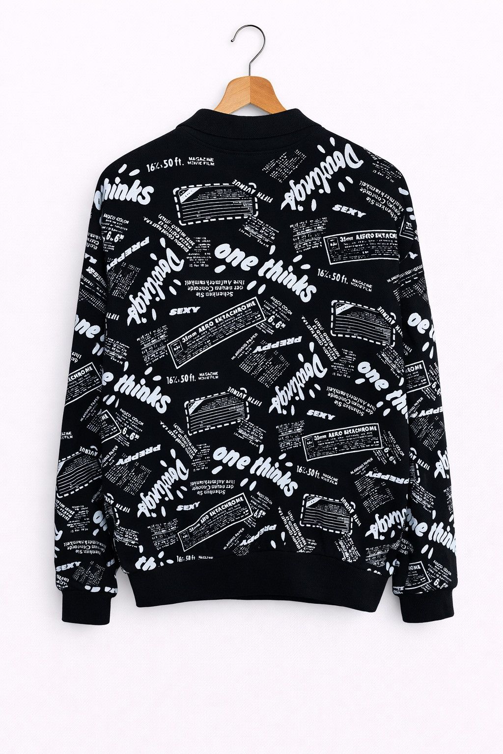 Vintage Vintage Korean Graphic Zip Sweatshirt – All Over Print Size US M / EU 48-50 / 2 - 2 Thumbnail