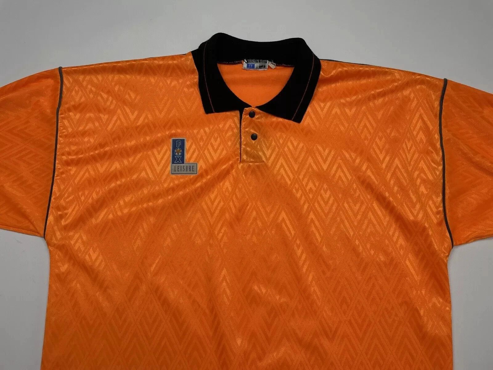 Vintage 1990s Leicester City Fox Leisure Vintage Soccer Shirt Size US L / EU 52-54 / 3 - 3 Thumbnail