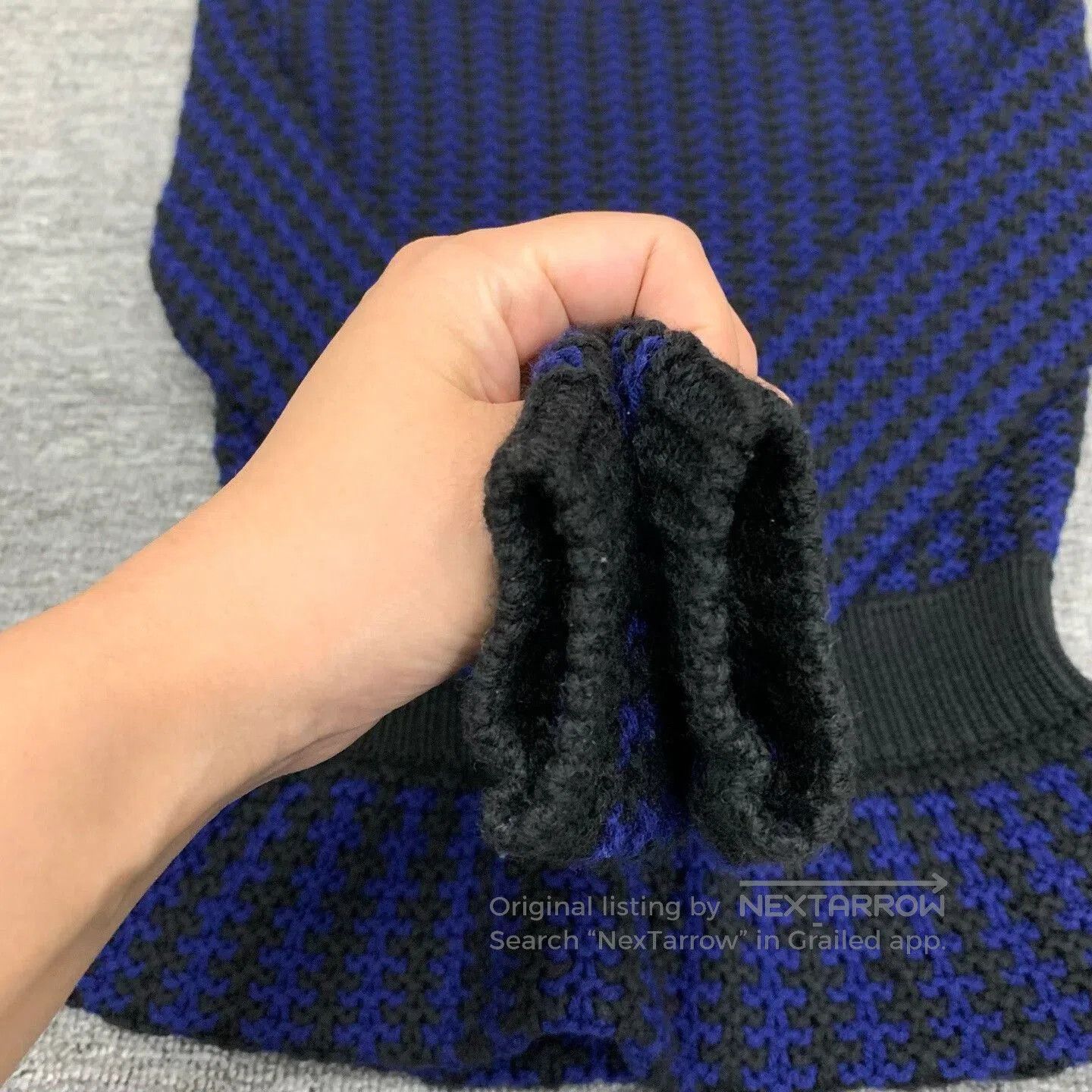 Dior dior black blue wool sweater size 38. Size M / US 6-8 / IT 42-44 - 8 Thumbnail