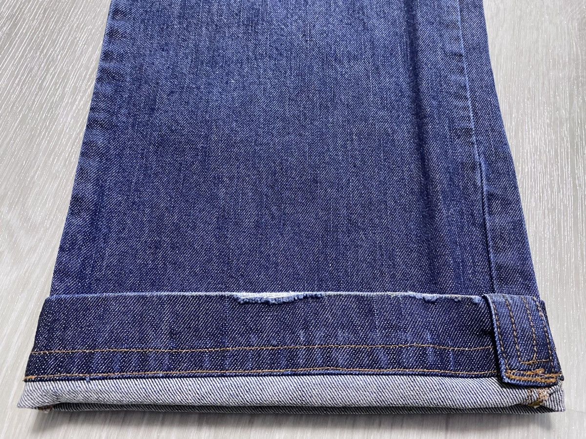 Versace Vintage Gianni Versace Sport Straight Cotton Navy Jean Denim Size US 34 / EU 50 - 10 Thumbnail