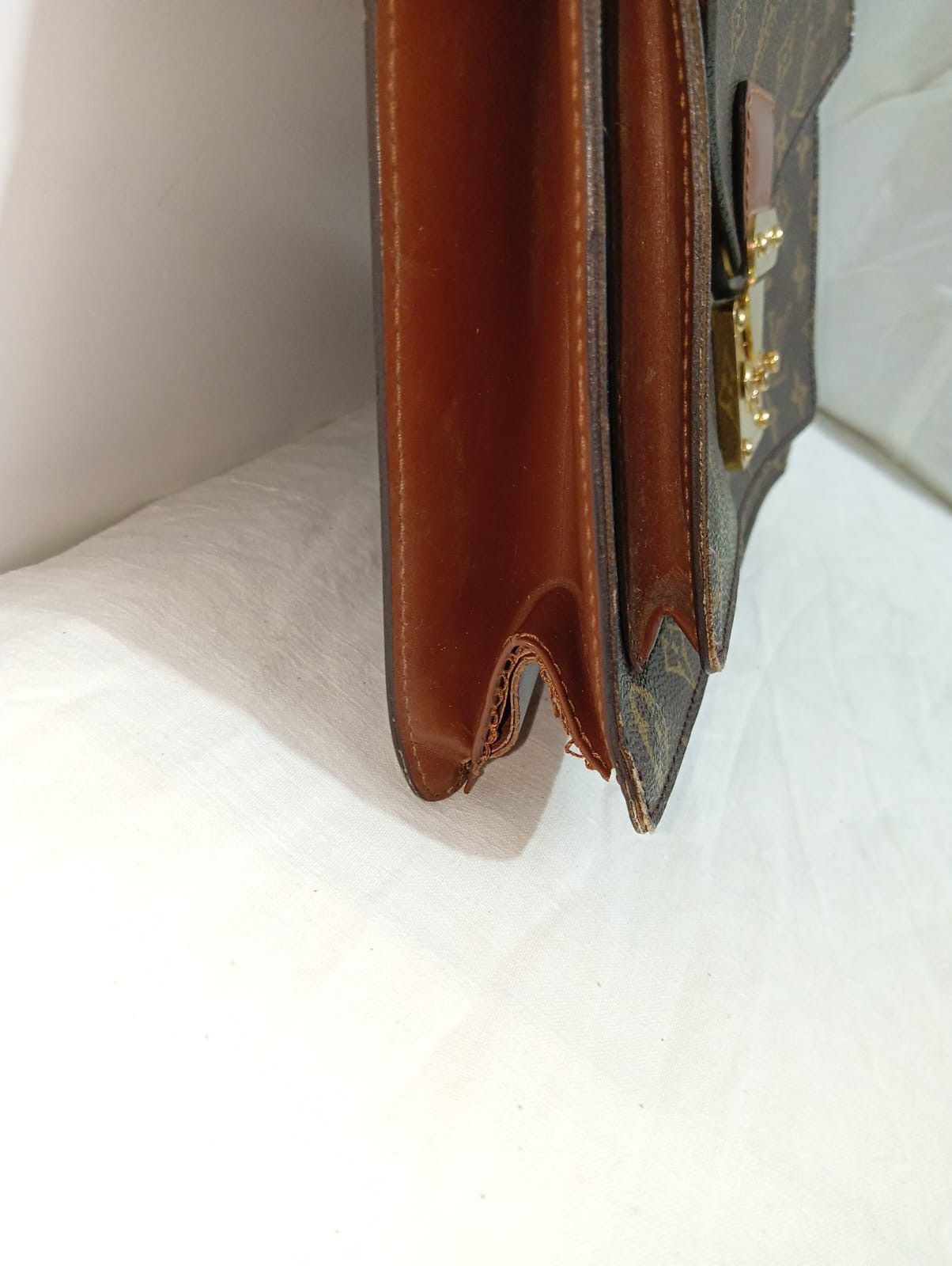 Louis Vuitton × Vintage Borsa monceau in pelle Size ONE SIZE - 9 Thumbnail