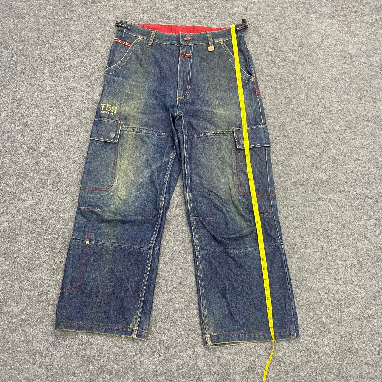 Triple 5 Soul 💥Best Offer💥Vintage Triple 5 Soul Baggy Denim Size US 32 / EU 48 - 3 Thumbnail