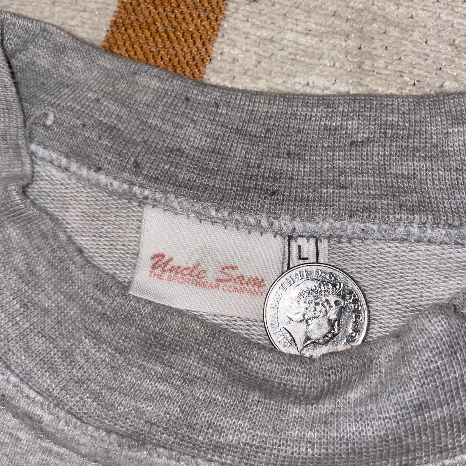 Designer Uncle Sam 90s Embroidered Graphic T-Shirt L Size US L / EU 52-54 / 3 - 6 Thumbnail