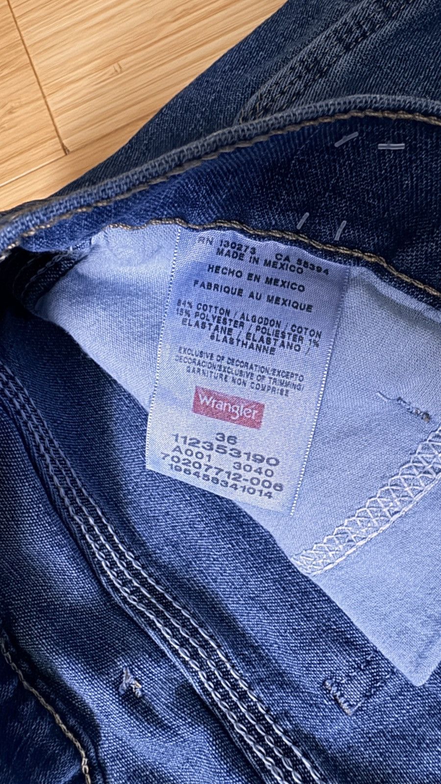 Vintage × Wrangler Vintage Wrangler Jorts Size US 36 / EU 52 - 4 Thumbnail