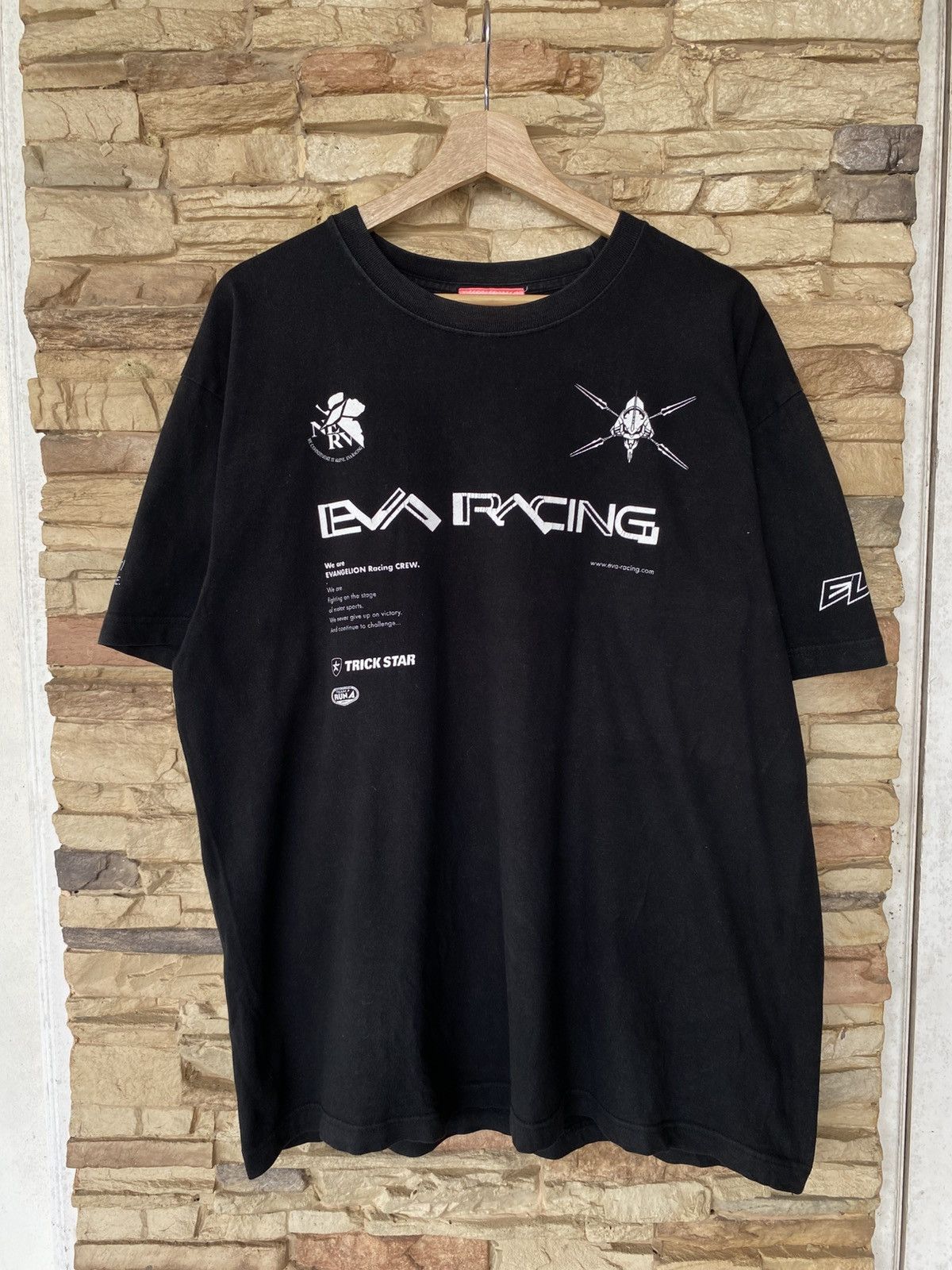Anime Evangelion Eva Racing Crew Neon Genesis Anime Tees Size US XL / EU 56 / 4 - 1 Thumbnail