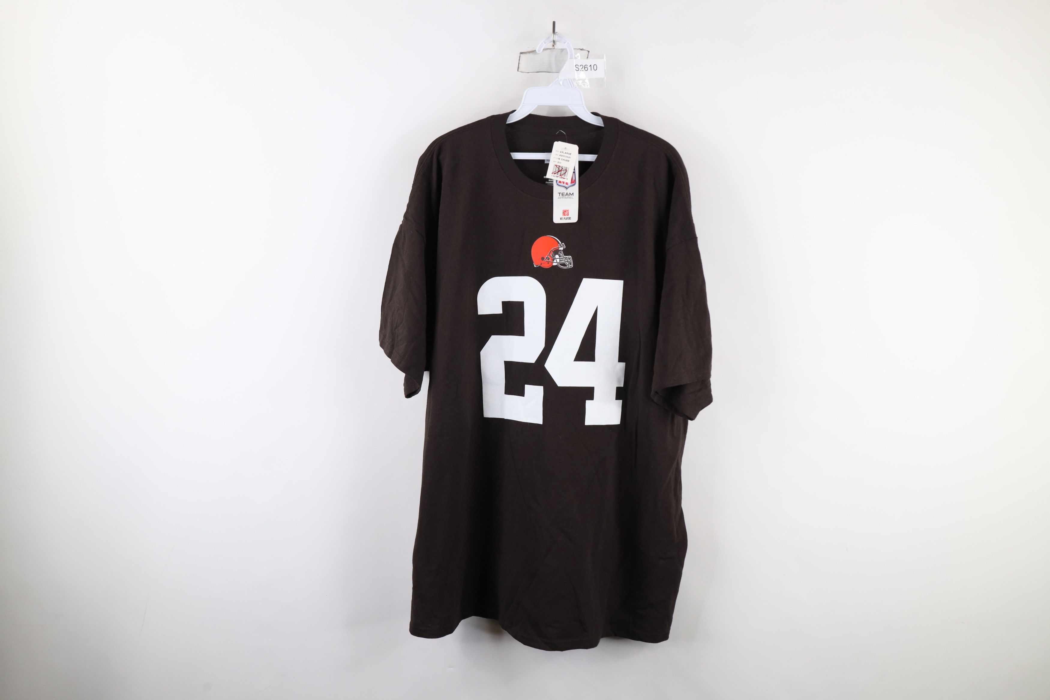 Vintage Deadstock New NFL Cleveland Browns Football Jersey T-Shirt Size US XXL / EU 58 / 5 - 1 Thumbnail