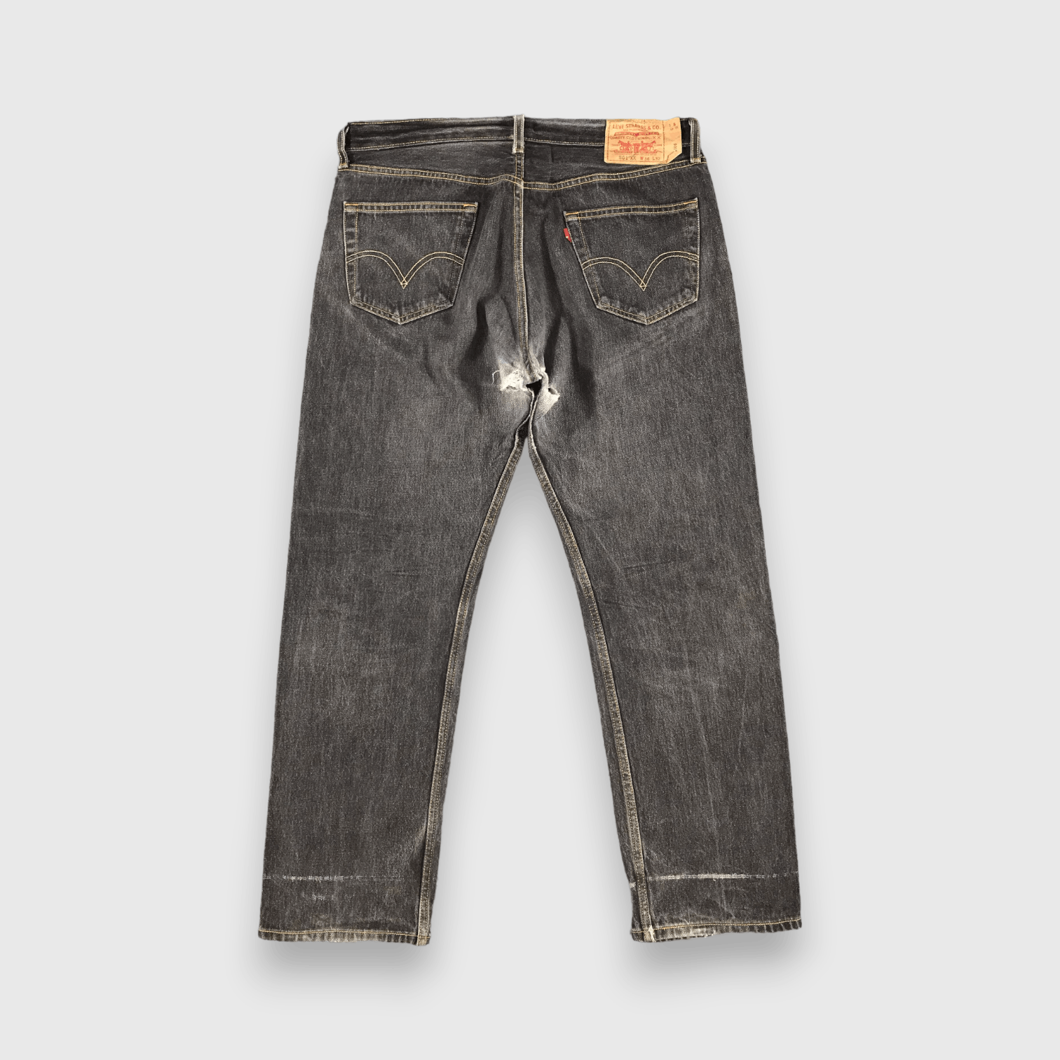 Levi's Vintage Distress Levis 501 Jeans-J1430 Size US 37 - 2 Thumbnail