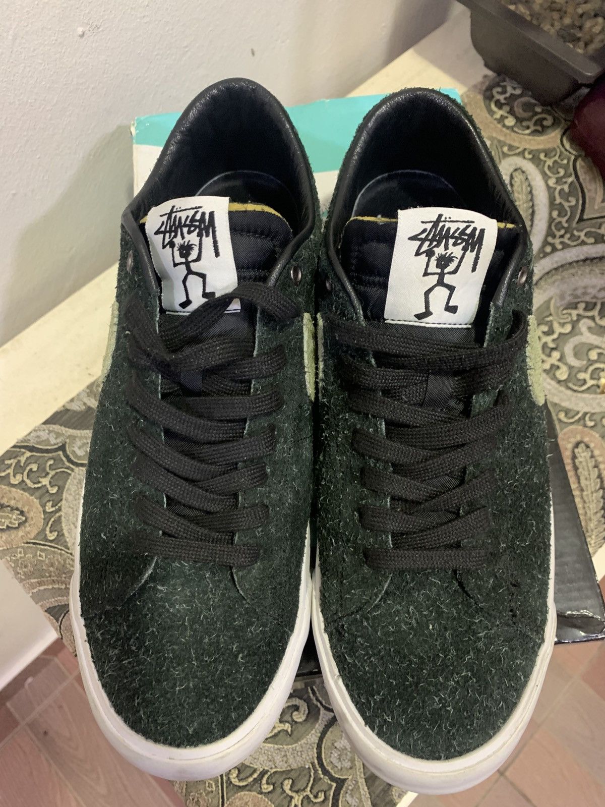 Nike × Stussy Stussy X Blazer Low SB Palm Green Size US 10.5 / EU 43-44 - 9 Thumbnail