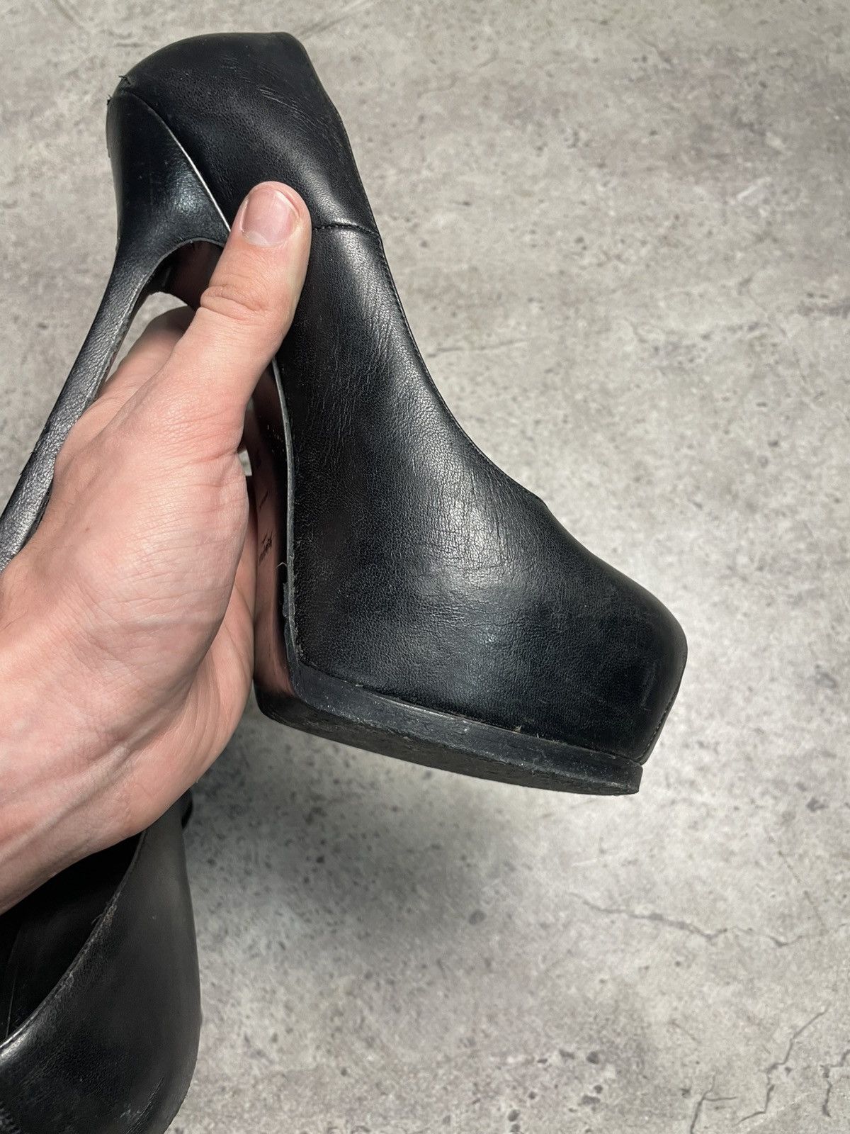 Yves Saint Laurent Yves Saint Laurent Heels 38 Black Size US 8 / IT 38 - 11 Thumbnail
