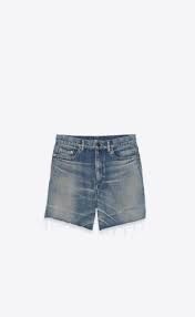 Saint Laurent Paris o1bcso1str1124 California Shorts in Blue Size US 29 - 1 Preview
