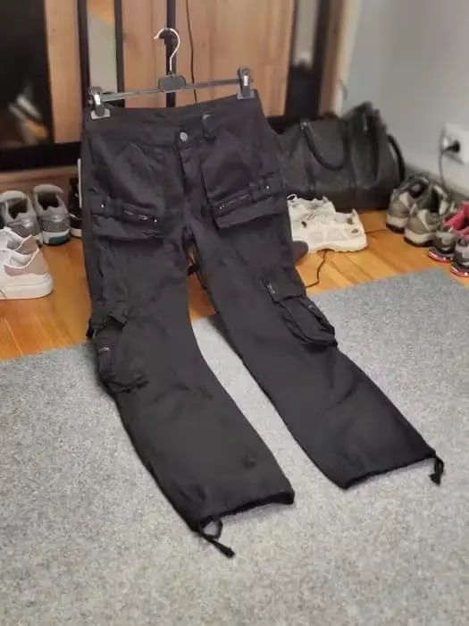Hysteric Glamour × Le Grande Bleu (L.G.B.) Vintage 90's Cargo Pants Travis Scott Japan BHype Y2K Style Size US 30 / EU 46 - 9 Thumbnail
