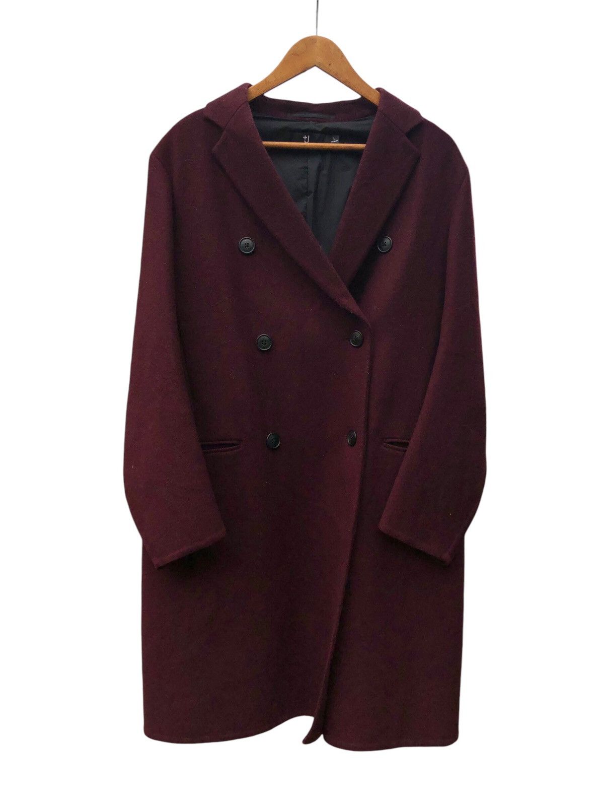 Jil Sander Jil Sander X Uniqlo wool long coat jacket Size US L / EU 52-54 / 3 - 1 Thumbnail