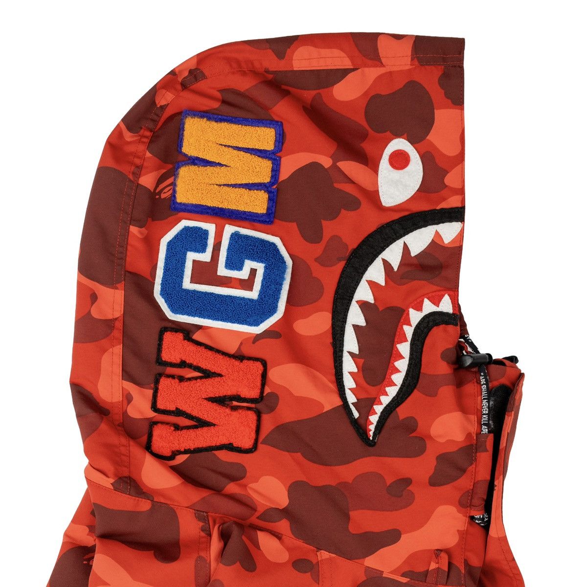 Bape Color Camo Shark Snowboard Jacket Red Size US XL / EU 56 / 4 - 3 Thumbnail