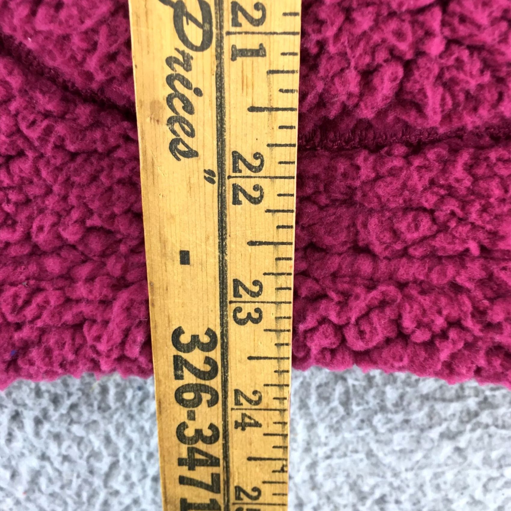Vintage Universal Thread Sherpa Anorak Teddy Jacket Women XS Purple Full Zip Long Sleeve Size XS / US 0-2 / IT 36-38 - 5 Thumbnail