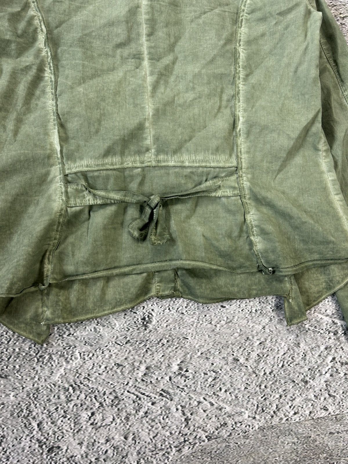Elisa Cavaletti Elisa Cavaletti vintage Blouse shirt avant garde green Size M / US 6-8 / IT 42-44 - 8 Thumbnail