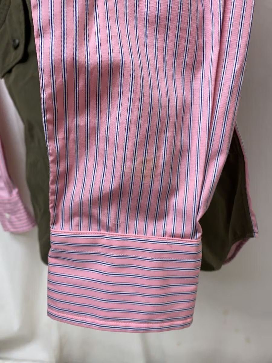 Comme des Garcons Homme Reconstructed Striped Button Shirt Size US S / EU 44-46 / 1 - 3 Thumbnail
