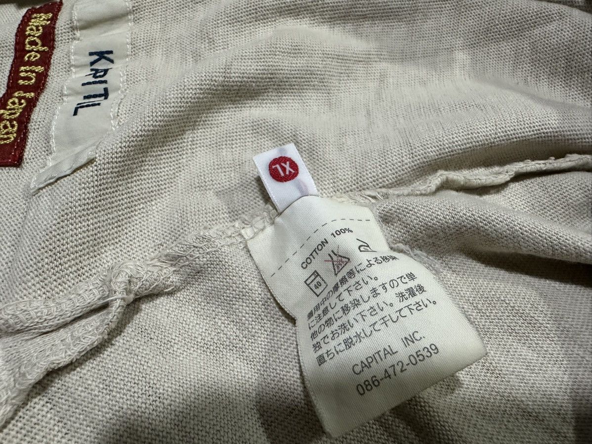 Kapital 🔥Archived Kapital Split Neck Shirt Cut & Sew Size US L / EU 52-54 / 3 - 8 Thumbnail