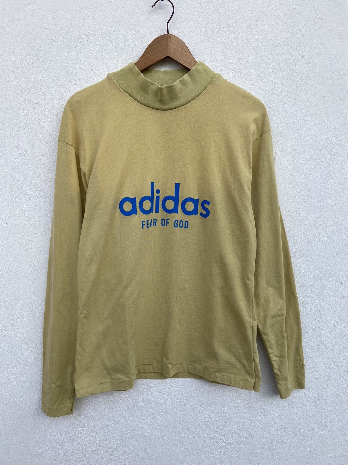 Adidas X Fear of God t shirt long sleeve big logo