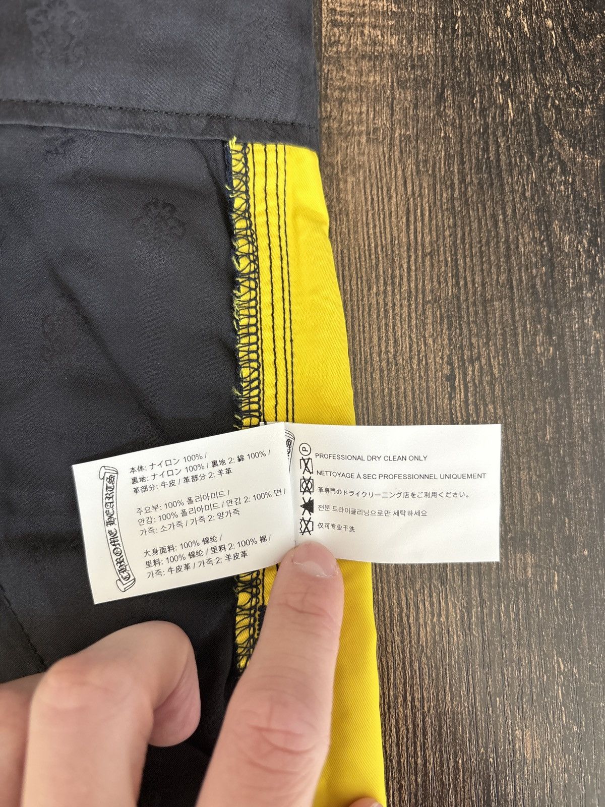 Chrome Hearts Chrome Hearts Half Nylon Half Leather Shorts Size US 32 / EU 48 - 3 Thumbnail
