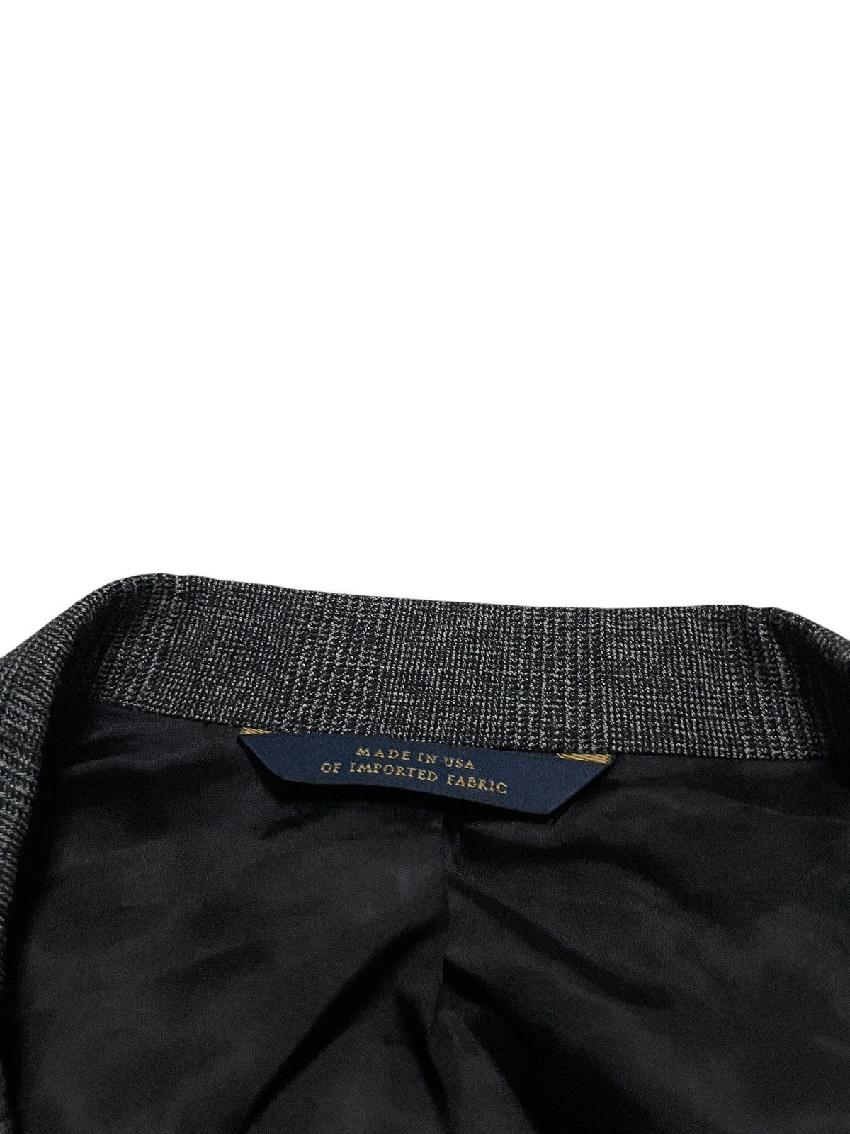 Brooks Brothers Brooks Brothers 1818 E.Thomas Wool Charcoal Blazer 42S EU 54 Size 42S - 6 Thumbnail