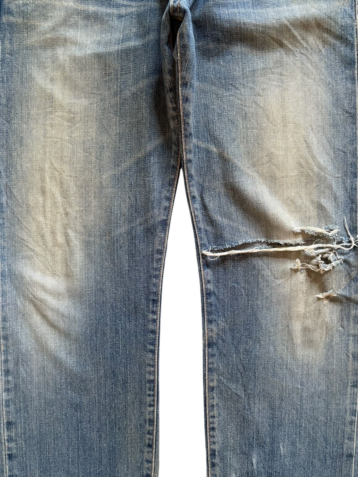 Edwin Vintage Japanese Edwin 505xx Selvedge Mud Wash Baggy Jeans Size US 32 / EU 48 - 6 Thumbnail