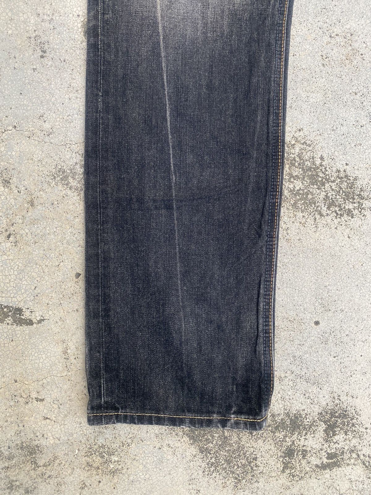 Japanese Brand × Vintage × Wrangler Vintage y2k Wrangler Faded Claw Mark Jeans Size US 32 / EU 48 - 9 Thumbnail