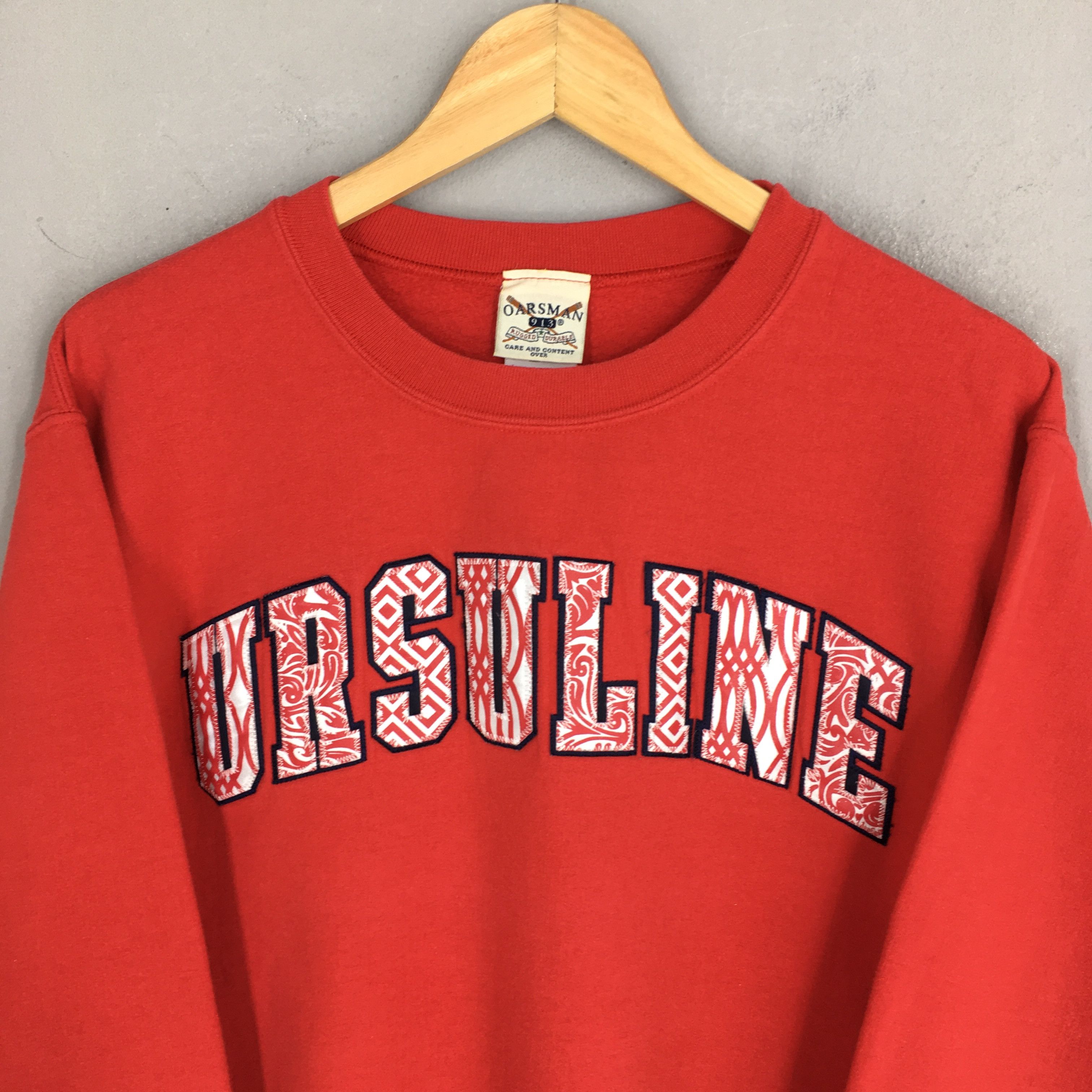 NCAA × Vintage Vintage Ursuline College Sweatshirt Small Size US S / EU 44-46 / 1 - 2 Thumbnail