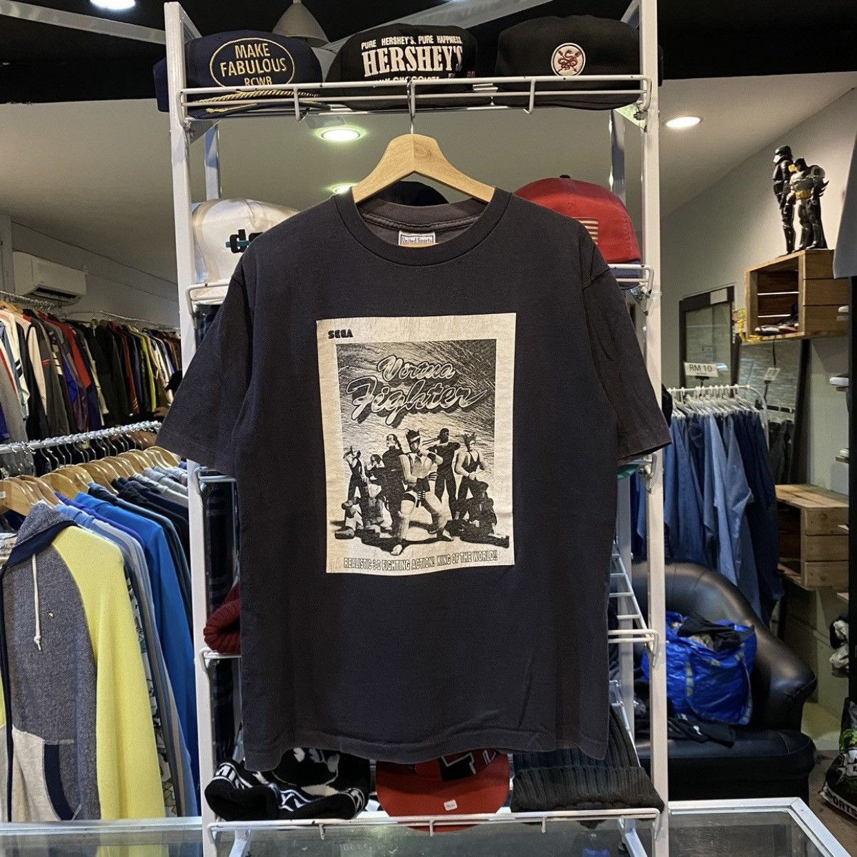 Nintendo × Playstation × Vintage VINTAGE‼️PlayStation Virtua Fighter By Sega Vintage Shirt Size US L / EU 52-54 / 3 - 1 Thumbnail
