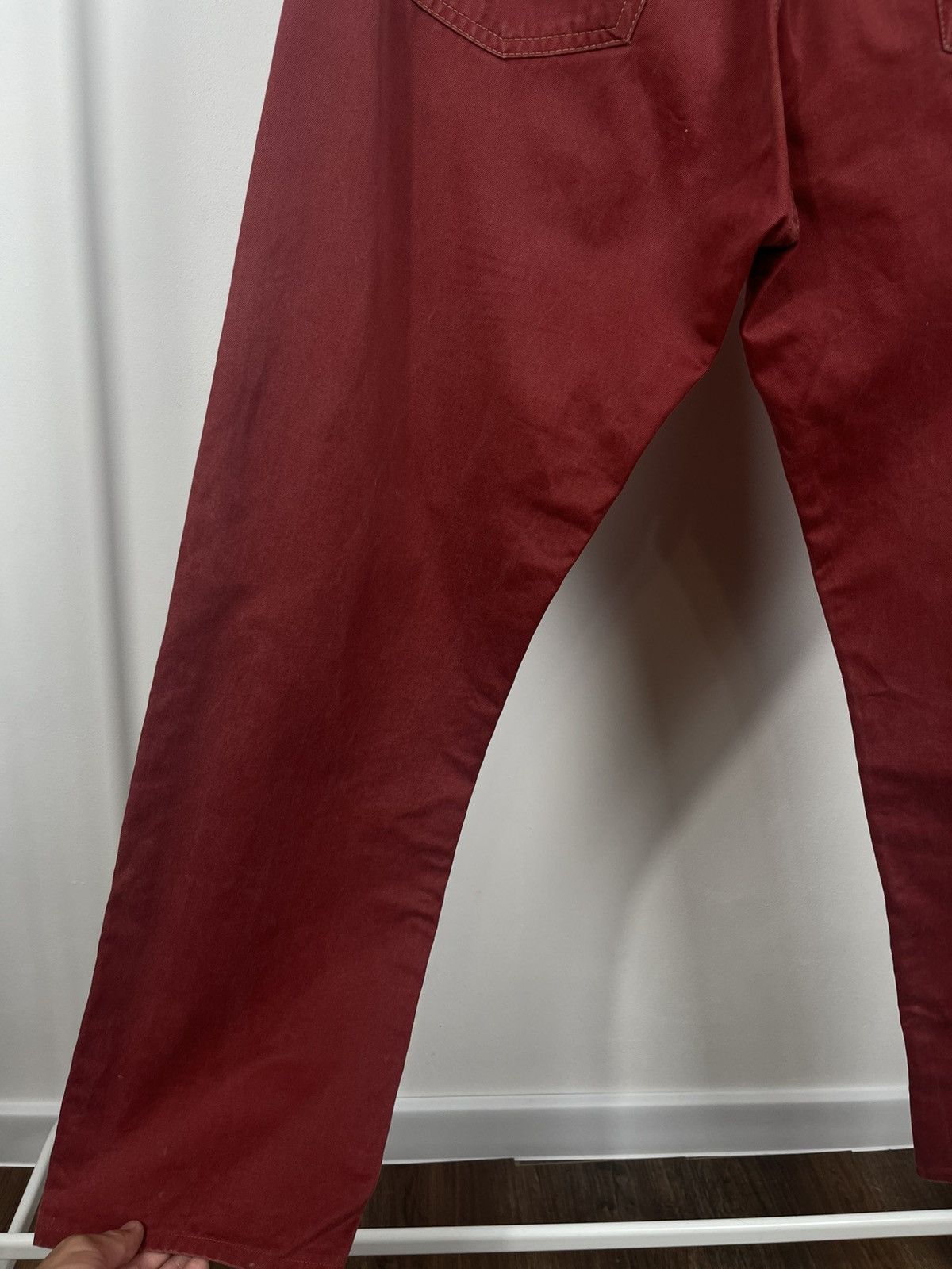 Levi's Levi’s 401 Vintage Red Straight Fit Jeans W33 L32 Tunisia Size US 30 / EU 46 - 5 Thumbnail