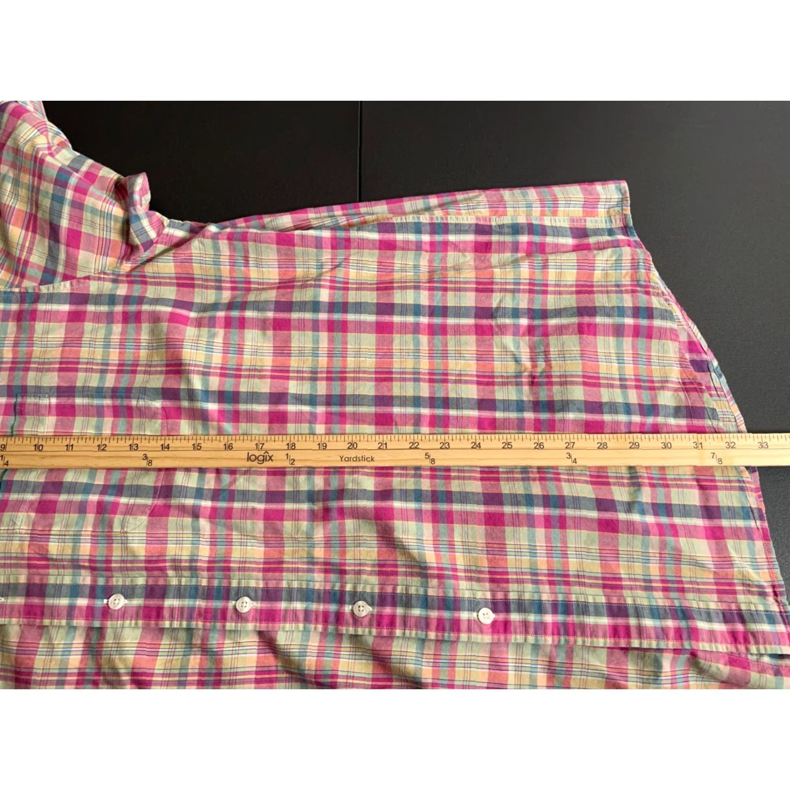 Brooks Brothers Brooks Brothers Shirt Adult 2XL Pink Plaid Button-Down Cotton Casual Colorful Preppy Mens Size US XXL / EU 58 / 5 - 6 Thumbnail