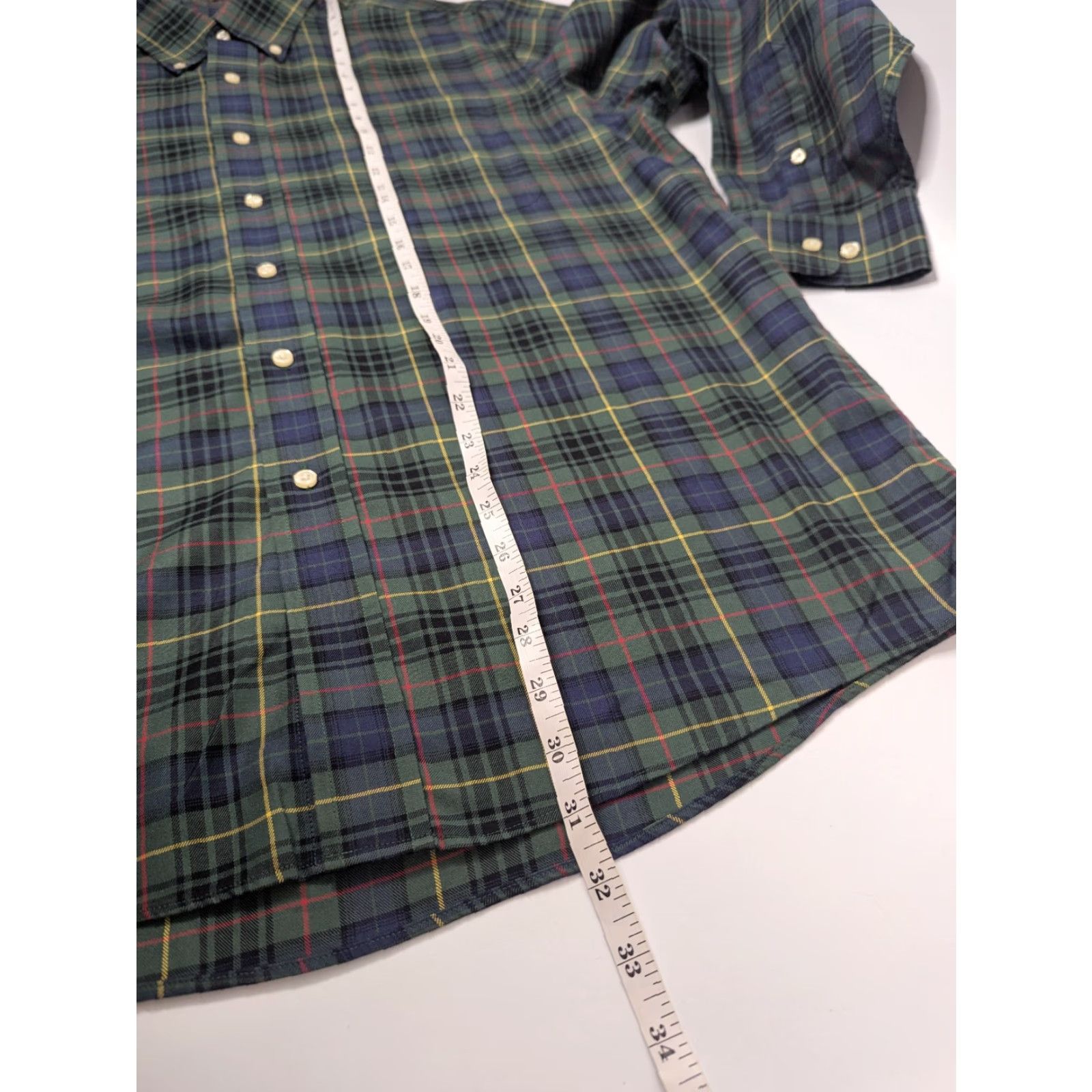 Jos. A. Bank Jos. A. Bank Traveler Mens Large Black Plaid Long Sleeve Button-Down Shirt Size US L / EU 52-54 / 3 - 5 Thumbnail