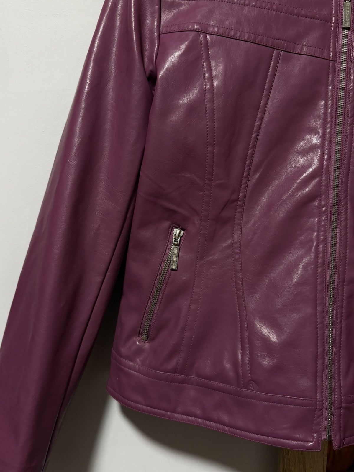 If Six Was Nine Vintage jacket leather 00’s small diesel bomber y2k Size S / US 4 / IT 40 - 8 Thumbnail