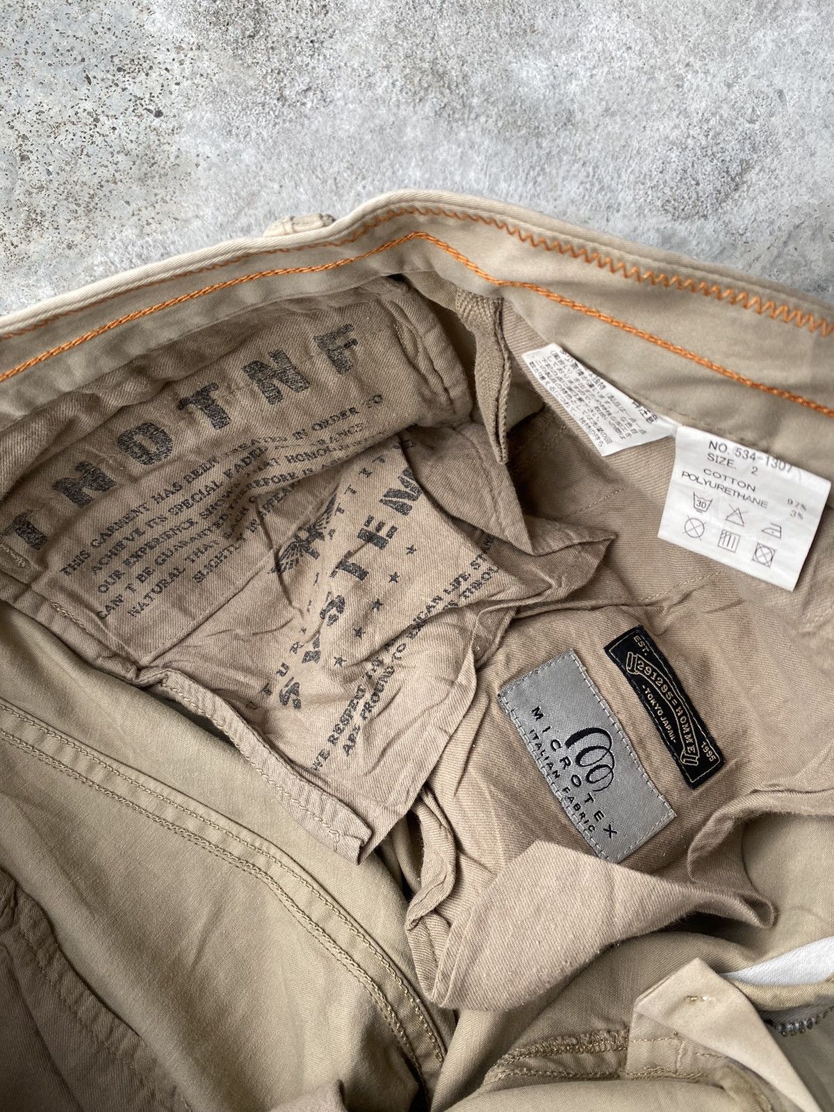 Japanese Brand 291295 Homme Cargo Bush Pants Size US 32 / EU 48 - 17 Thumbnail