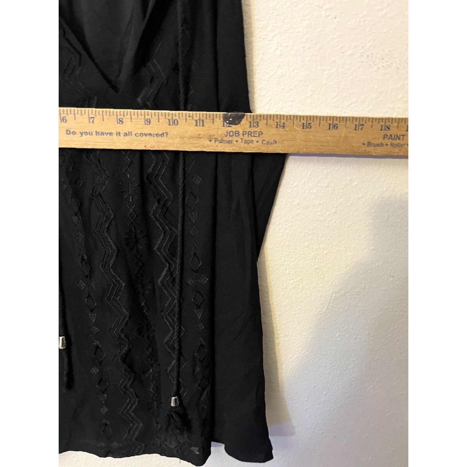 Vintage New York & Company Blouse Sleeveless Black Women Medium Size M / US 6-8 / IT 42-44 - 3 Thumbnail