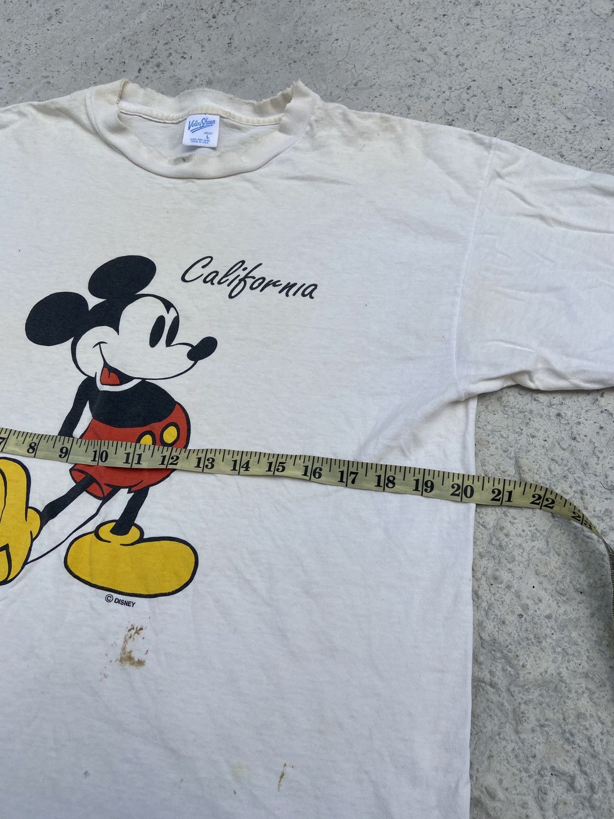 Disney × Mickey Mouse × Vintage Vintage Trashed Mickey Mouse Size US M / EU 48-50 / 2 - 8 Thumbnail