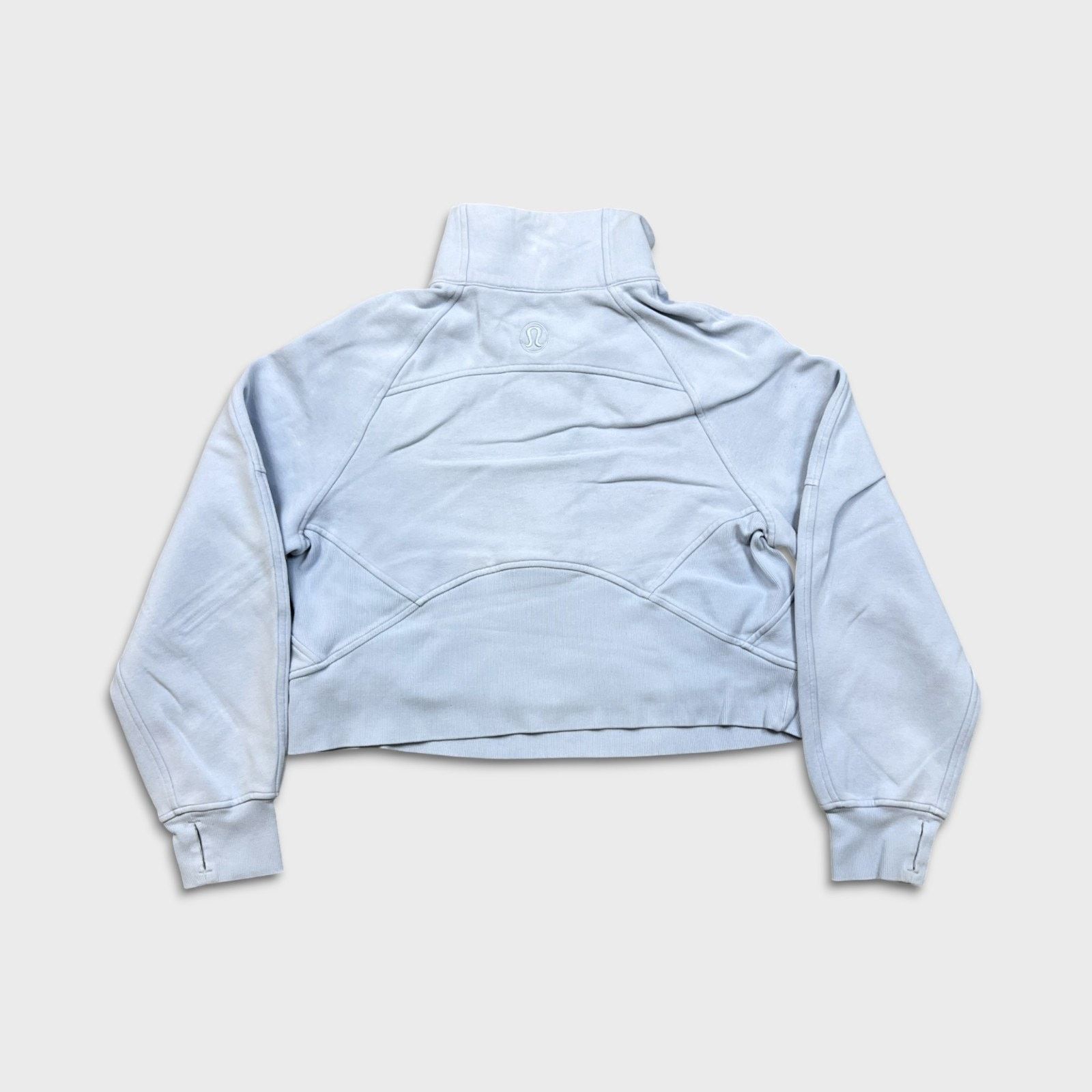 Lululemon Lululemon Scuba Oversized Funnel Neck 1/2 Zip Sweatshirt Size XS / US 0-2 / IT 36-38 - 4 Thumbnail