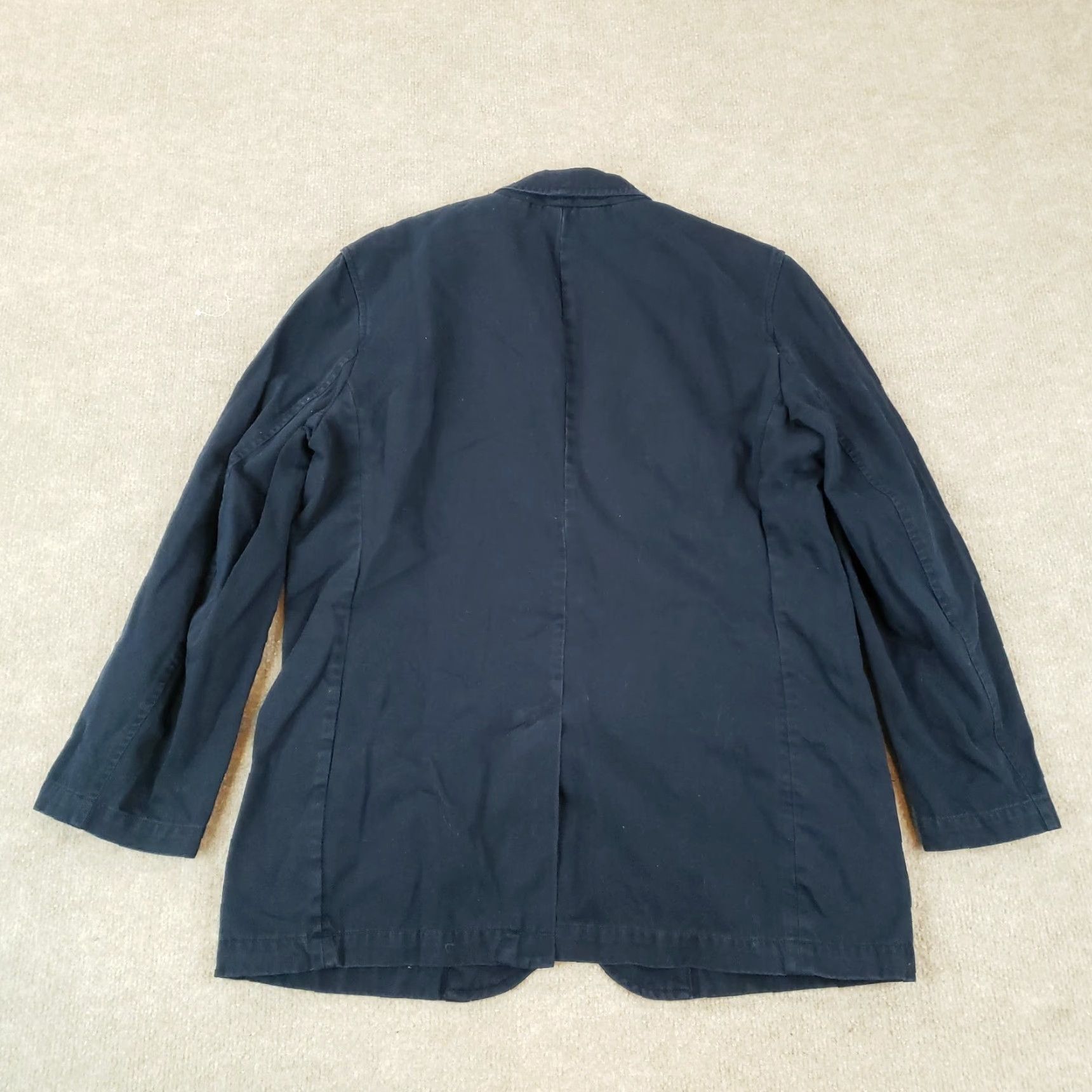 Boden Vtg Lauren Ralph Lauren Blazer Womens Size 6 Blue Single Breasted Shoulder Pads Size M / US 6-8 / IT 42-44 - 7 Thumbnail