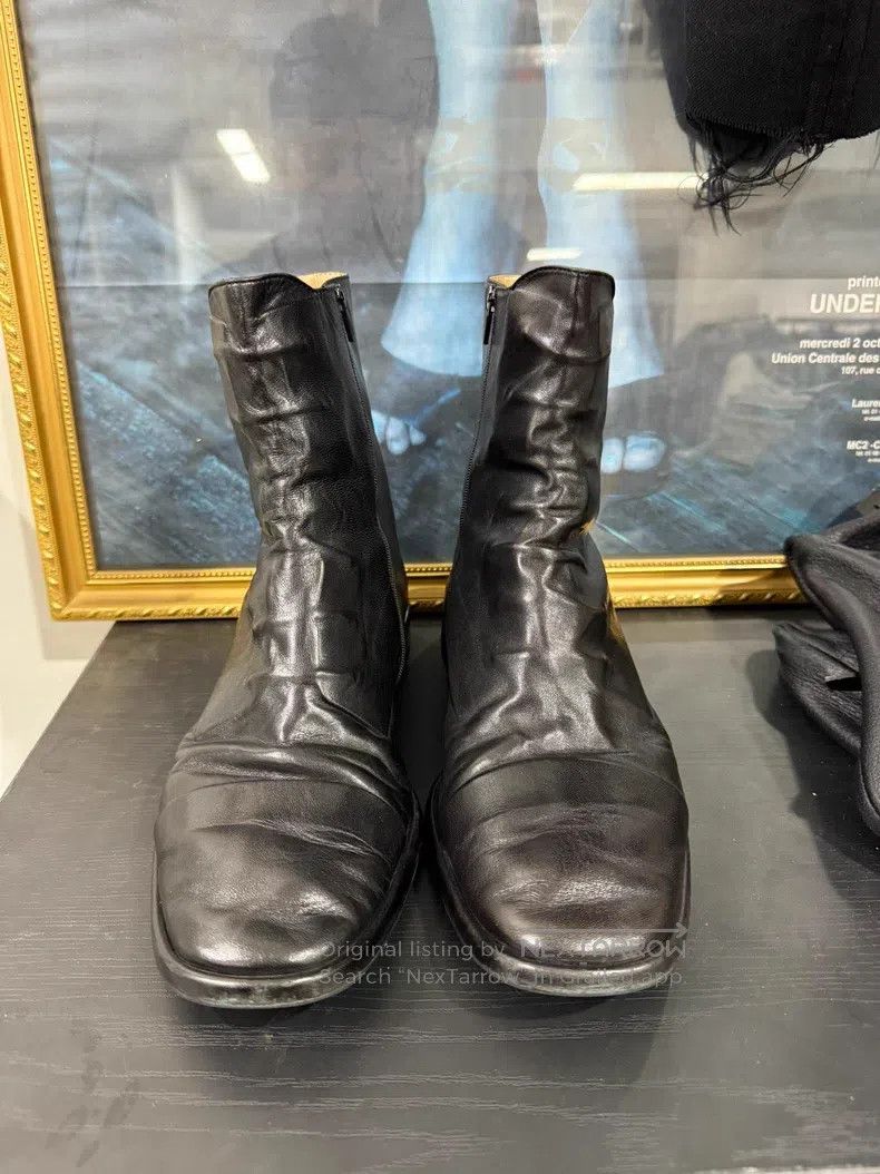 Maison Margiela Maison Margiela Hidden lace-up double-layer Chelsea boots Size US 9 / EU 42 - 2 Thumbnail