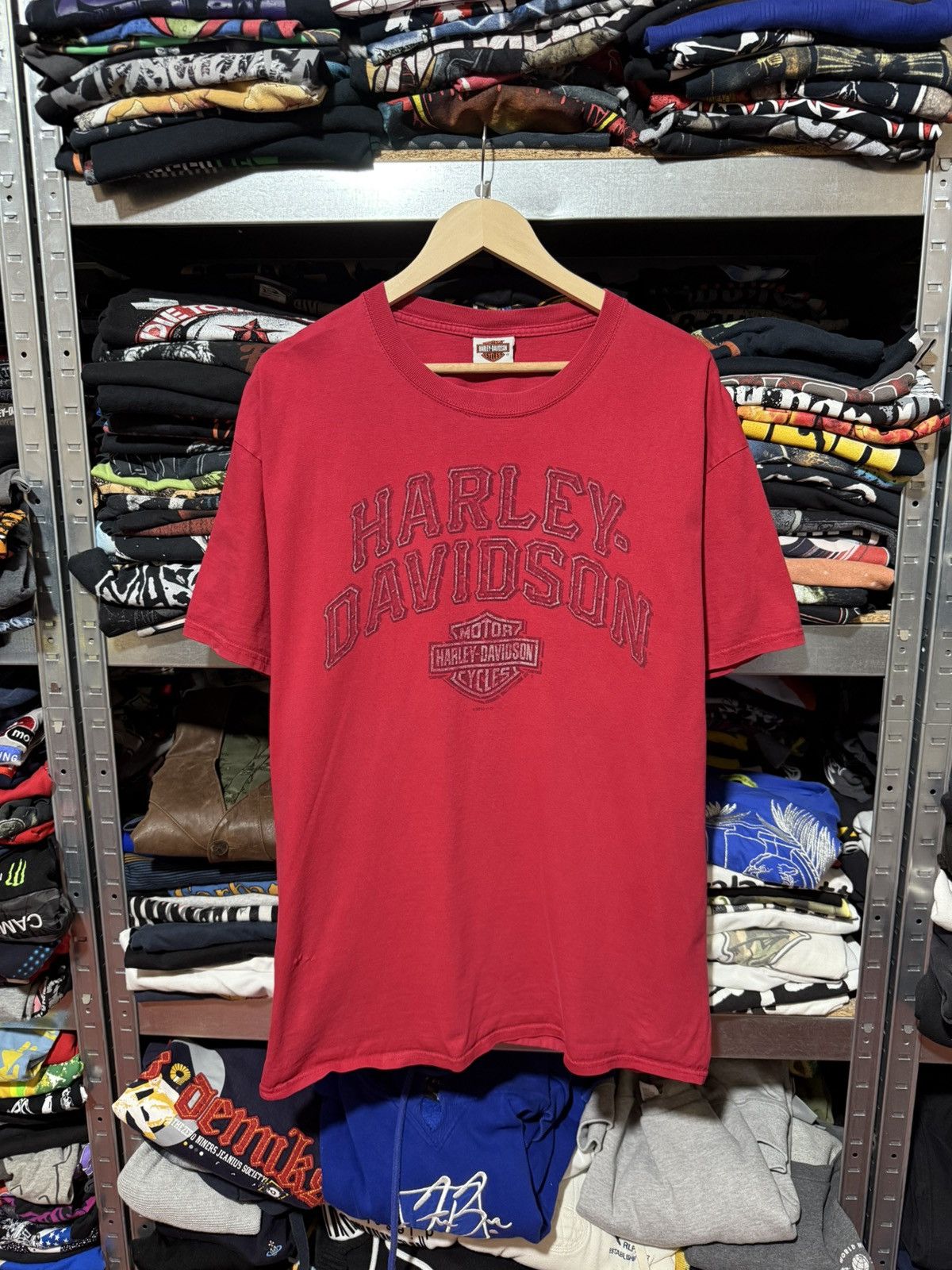 Harley Davidson Vintage 2016 Harley Davidson Florida USA American T-Shirt Size US XL / EU 56 / 4 - 2 Thumbnail