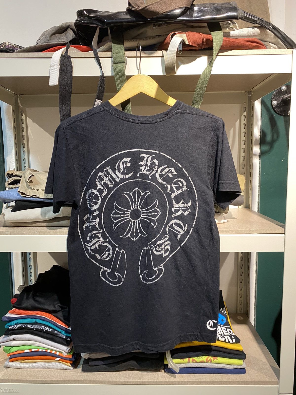 Chrome Hearts Chrome Hearts Horseshoe pocket tshirt Size US S / EU 44-46 / 1 - 2 Thumbnail