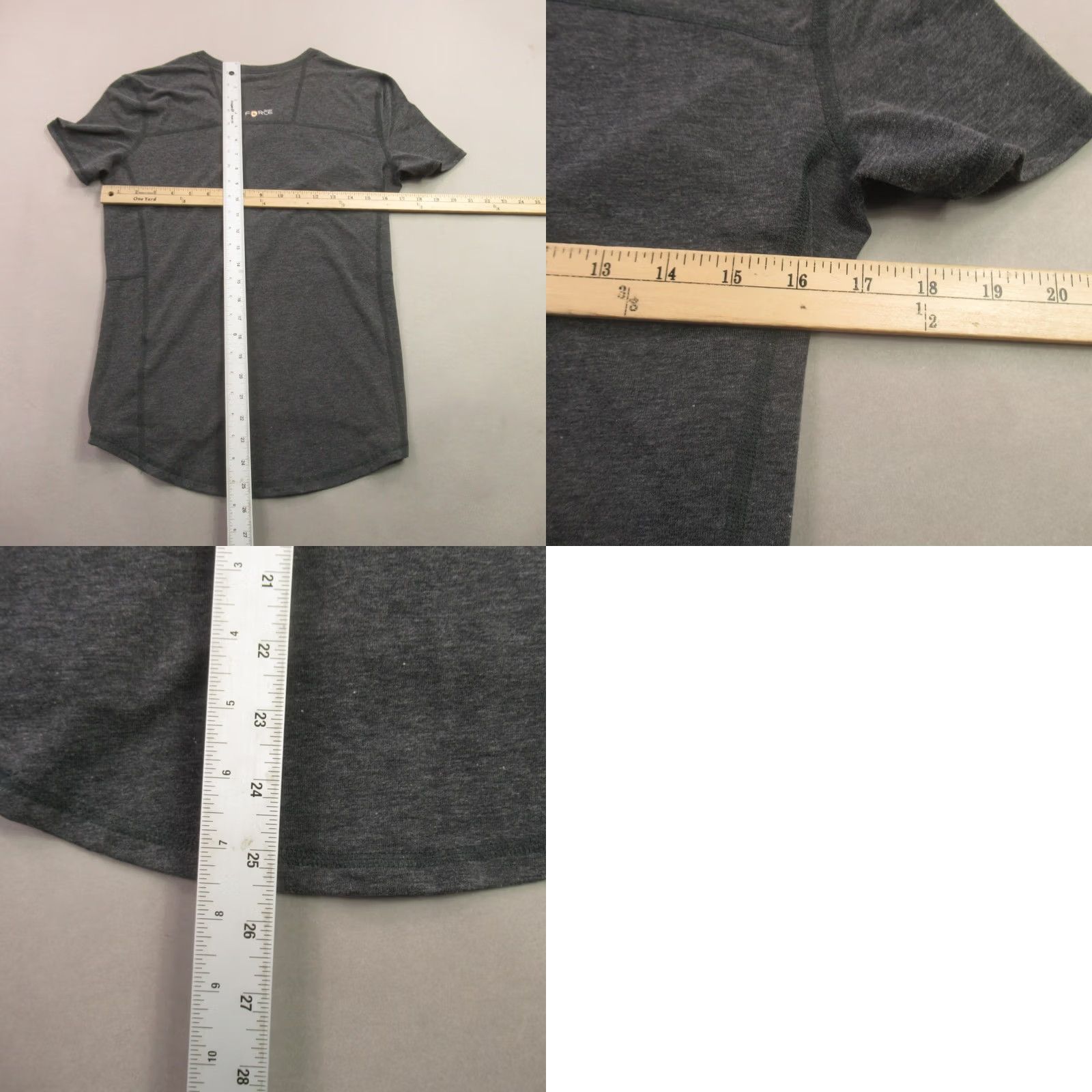 Carhartt Carhartt Womens Medium Shirt Short Sleeve V Neck Pullover Gray Lightweight Size M / US 6-8 / IT 42-44 - 8 Thumbnail
