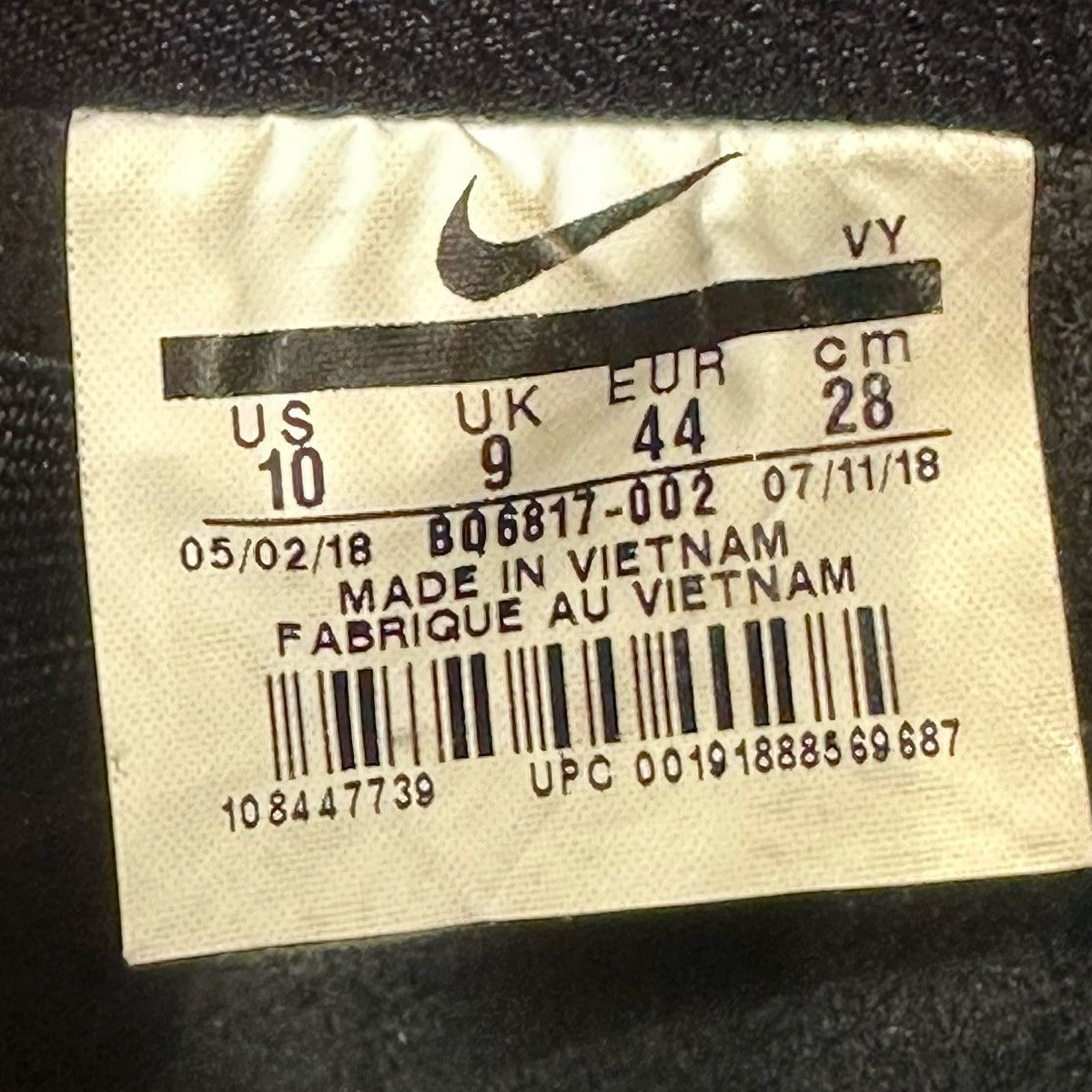 Nike Size 10 - Nike Dunk SB Pro Low Metallic Gold - BQ6817-002 Size US 10 / EU 43 - 6 Thumbnail