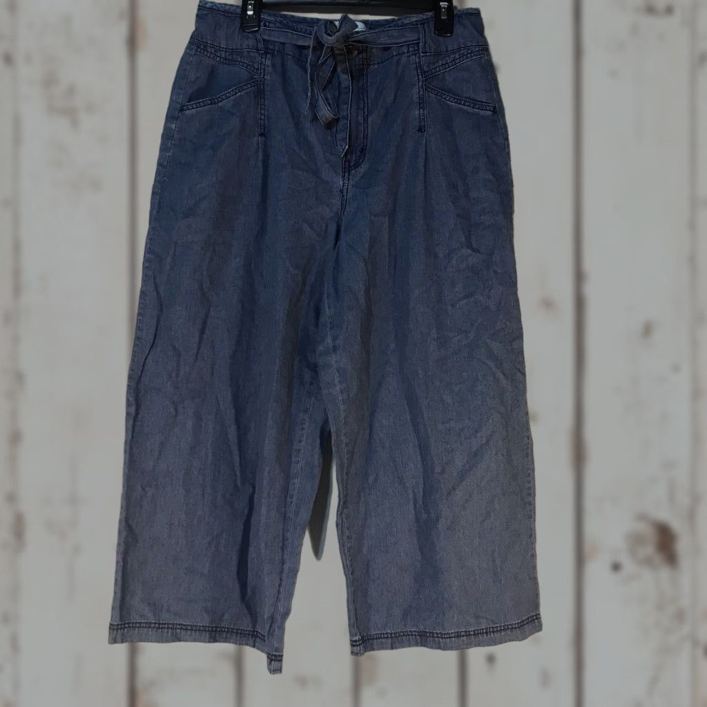 Vintage Cato Hi-Rise Wide Leg Jeans Womens Size 14 Light Wash Blue Denim Size 36" / US 14 / IT 50 - 1 Thumbnail