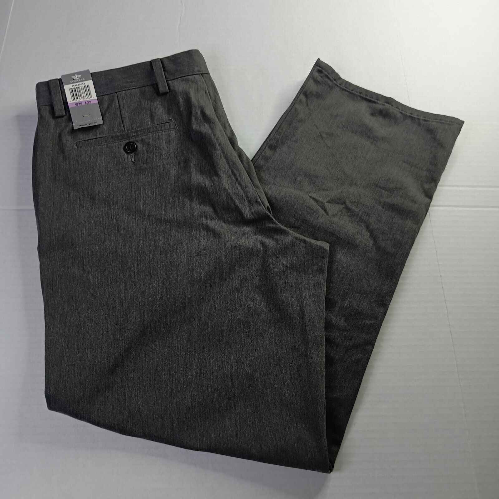 Dockers Dockers Easy Khakis Pants Men's 38x32 Gray Straight Fit Size US 38 / EU 54 - 1 Thumbnail