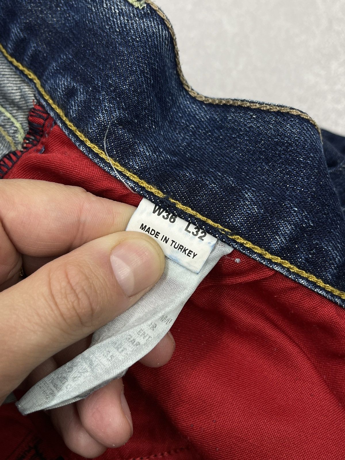 Evisu Vintage Evisu x Puma Denim Jeans Blue Collaboration Japanese Size US 36 / EU 52 - 16 Thumbnail